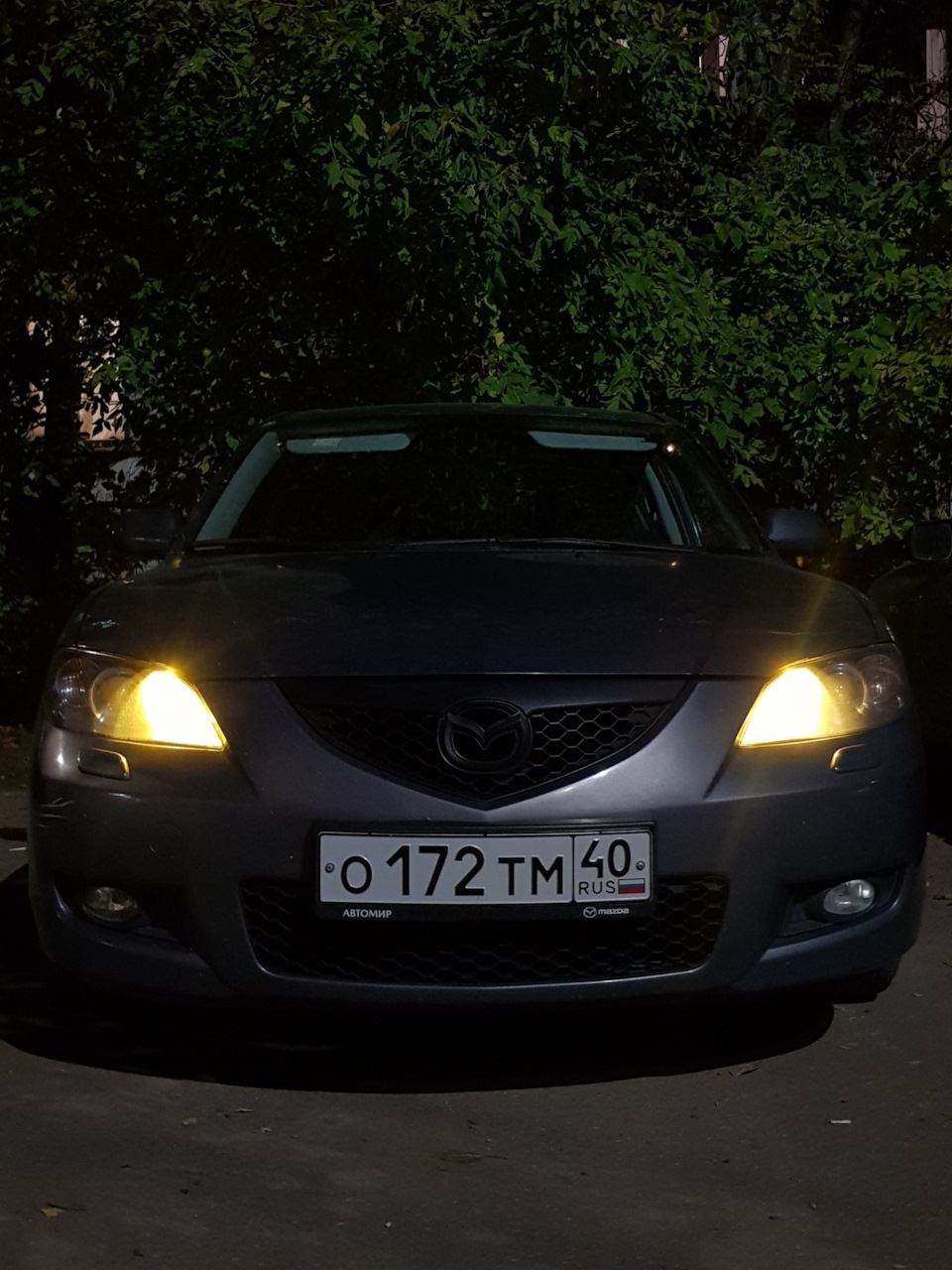 28. Желтые габаритные огни. Часть 2 — Mazda 3 (1G) BK, 1,6 л, 2008 года |  стайлинг | DRIVE2