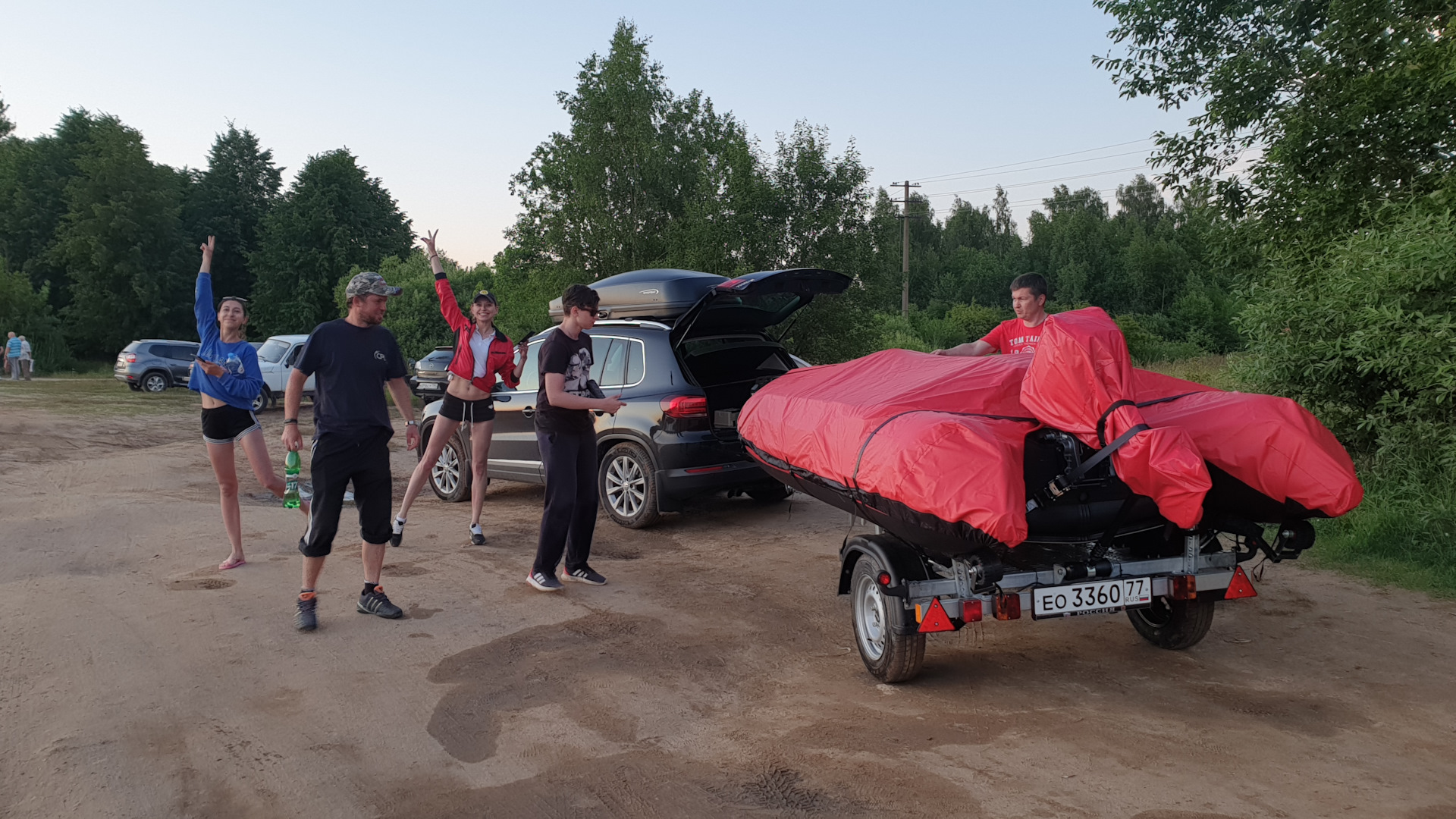 прицеп для рыбалки и отдыха своими руками