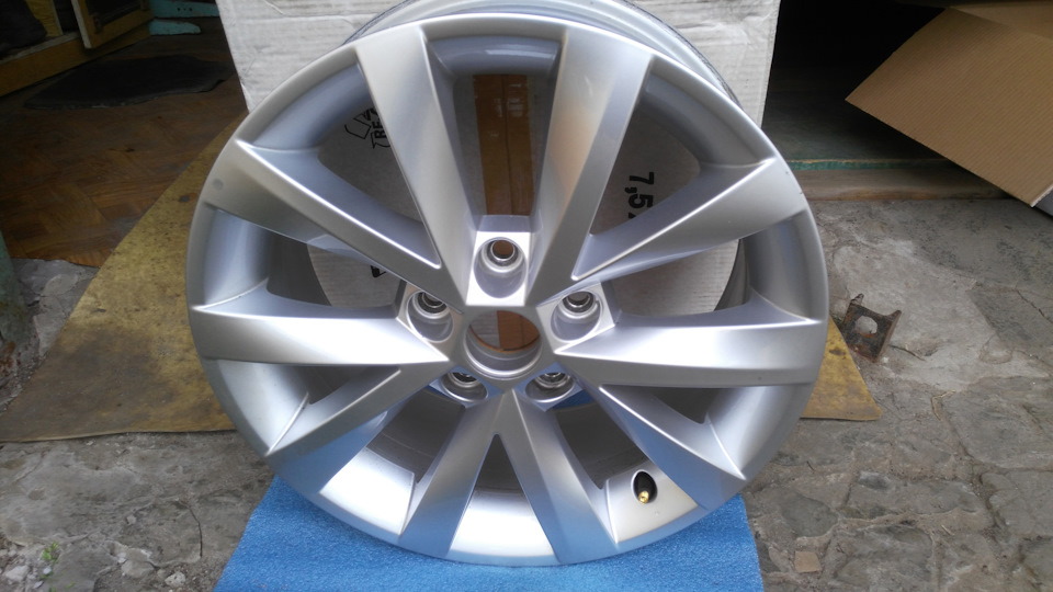 Литые диски Alcatras — Volkswagen Jetta VI, 1,6 л, 2012 года | колёсные ...