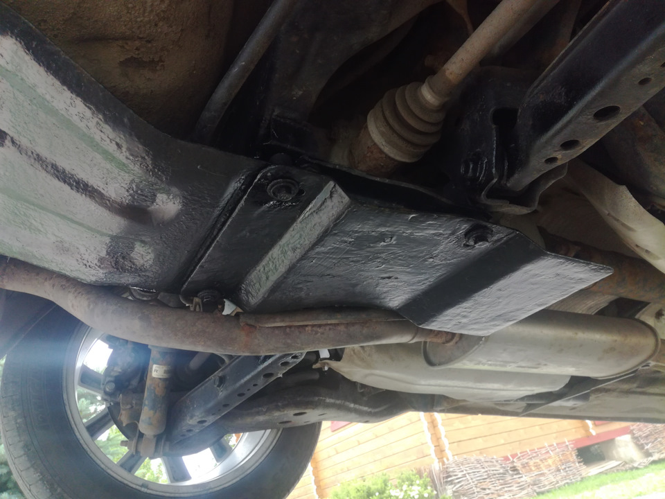 защита редуктора — Nissan X-Trail II (t31)
