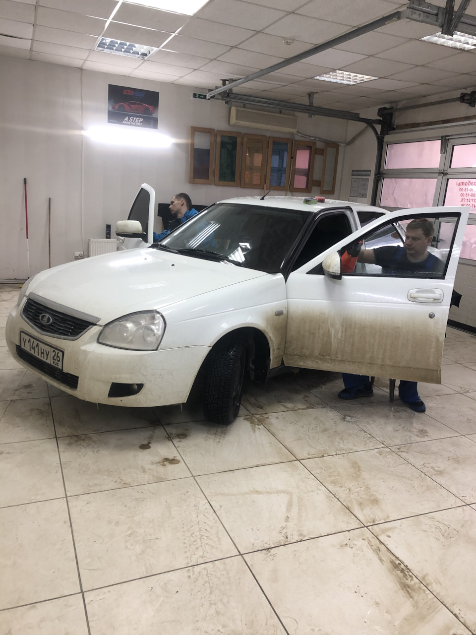 Тонировка llumar — Lada Приора седан, 1,6 л, 2014 года | аксессуары ...