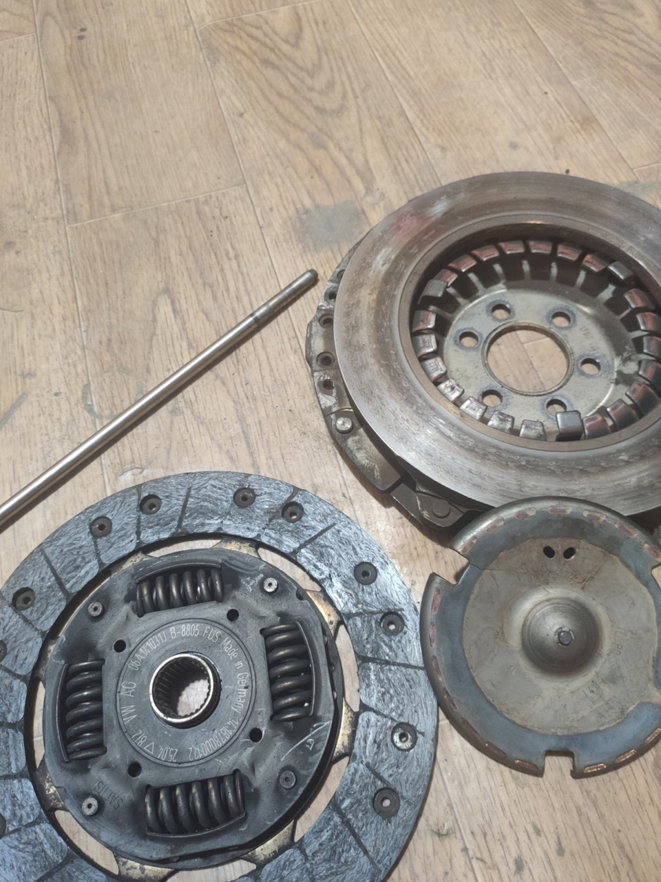 Замена сцепления и масло КПП — Skoda Octavia A4 Mk1, 1,6 л, 2008 года ...