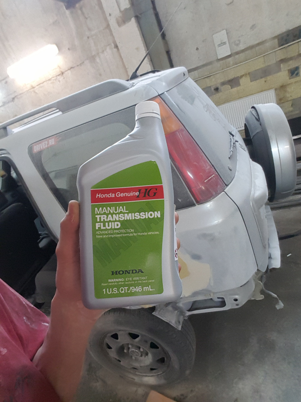 Замена масла заднего редуктора — Honda CR-V (RD1, RD2), 2 л, 1998 года ...