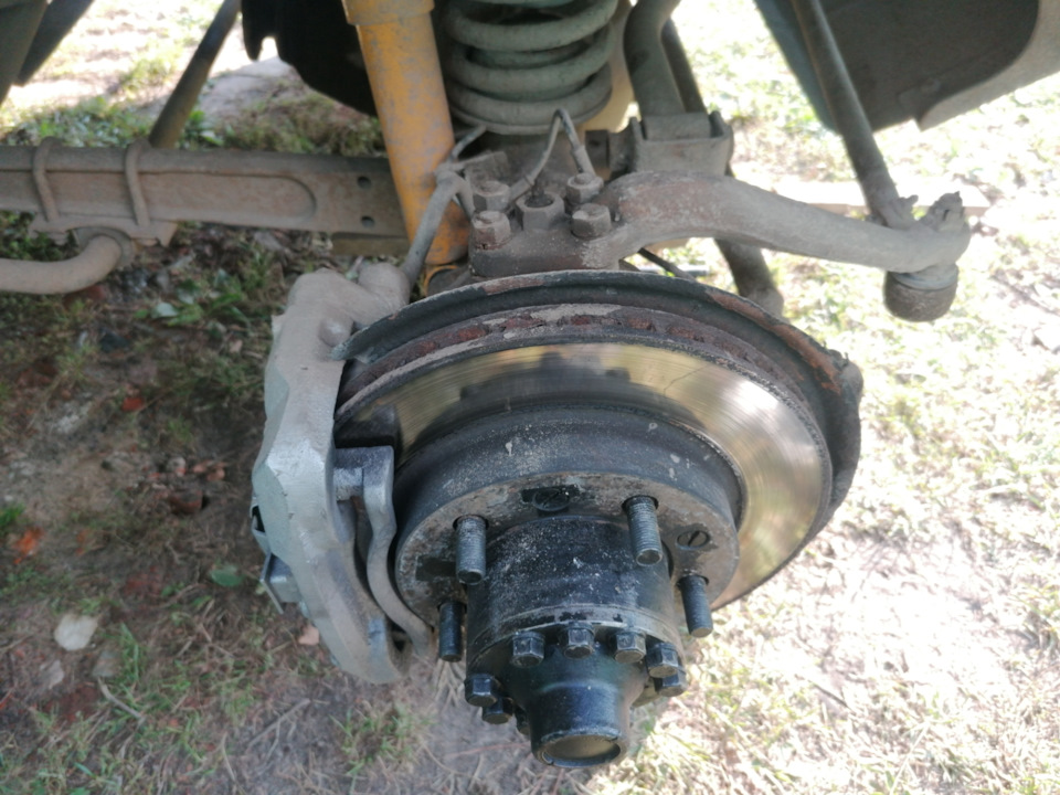 Ревизия поворотных кулаков — УАЗ Patriot, 2,3 л, 2010 года | плановое ...
