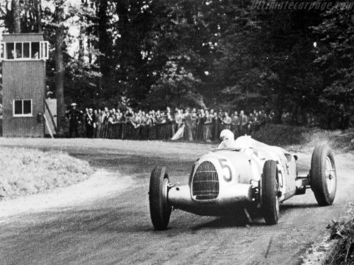 1937 Auto Union Typ C 5 Donington GP B. Rosemeyer Heco Modeles