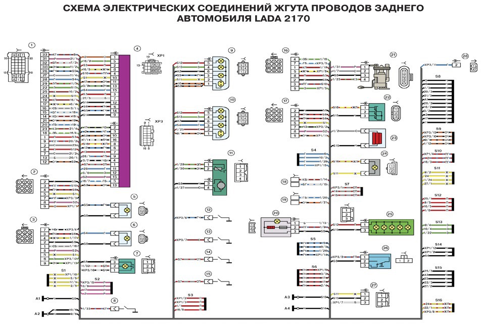 Нет питания на форсунки приора