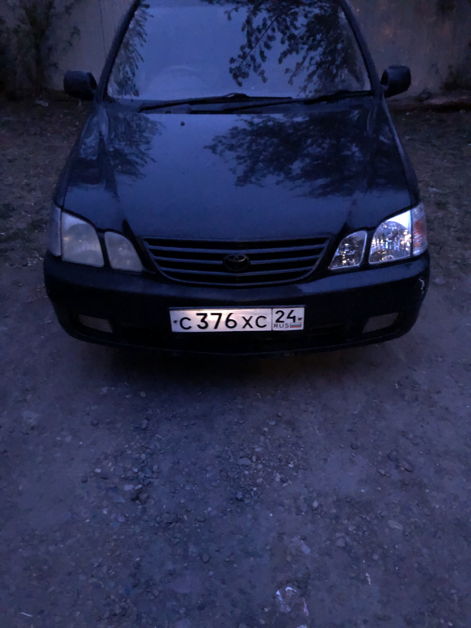 Покраска решетки радиатора 09.05.22г — Toyota Gaia, 2 л, 1999 года ...