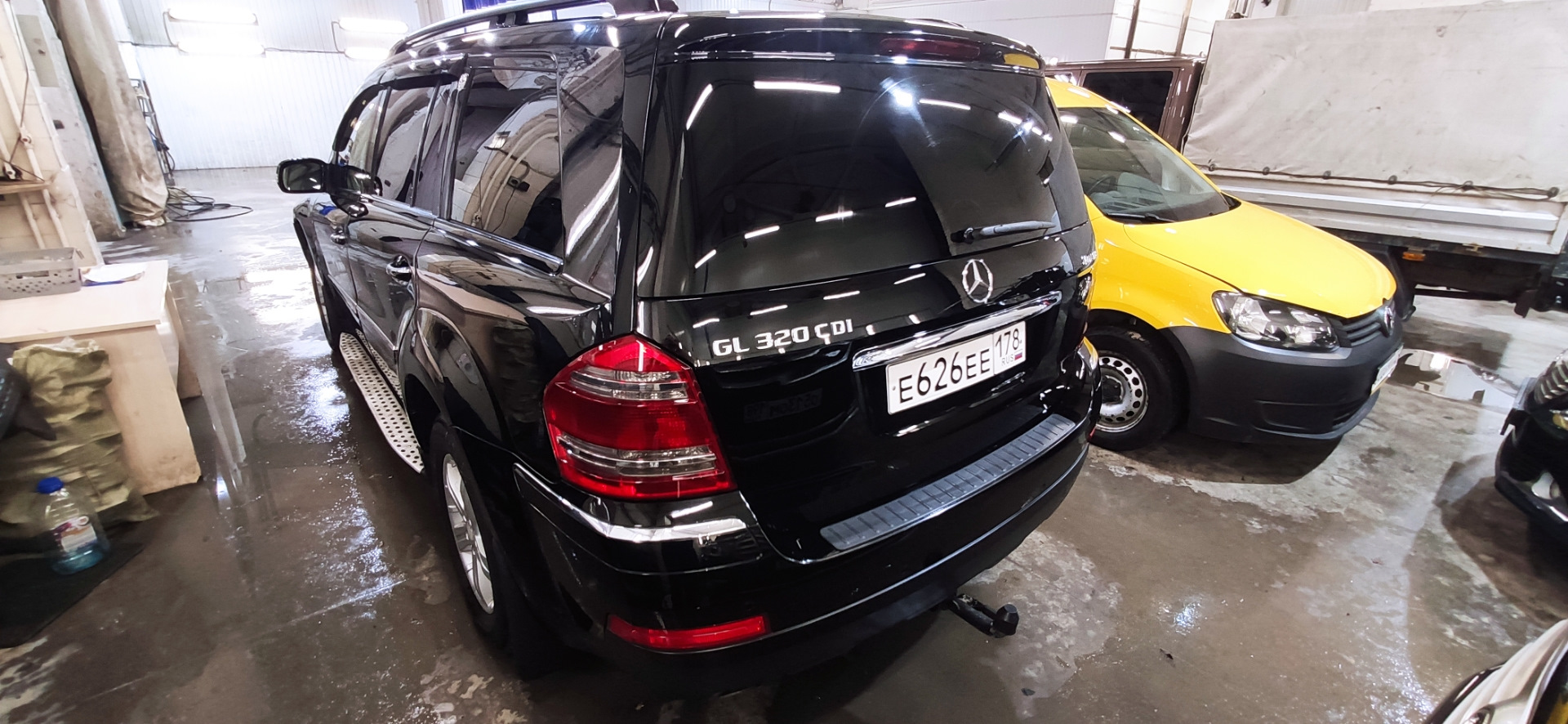 Полировка/Химчистка/Керамика — Mercedes-Benz GL-class (X164), 3 л ...