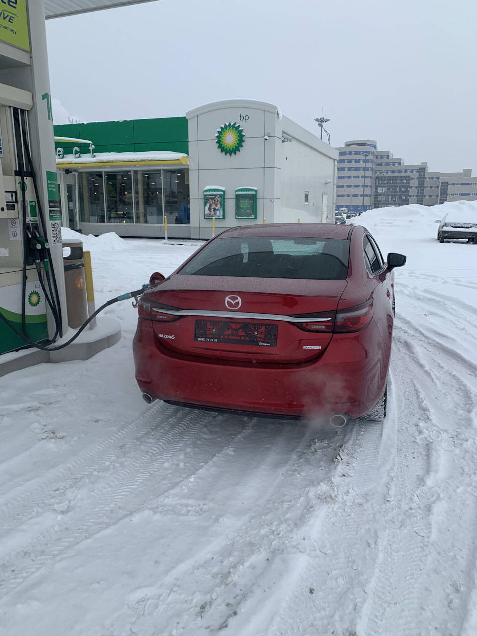 Бензин 100. — Mazda 6 (3G) GJ, 2,5 л, 2020 года | заправка | DRIVE2