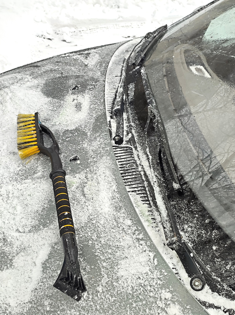 Тест зимних щеток Alco и бонус для дворников. — Lada Калина хэтчбек, 1 ...