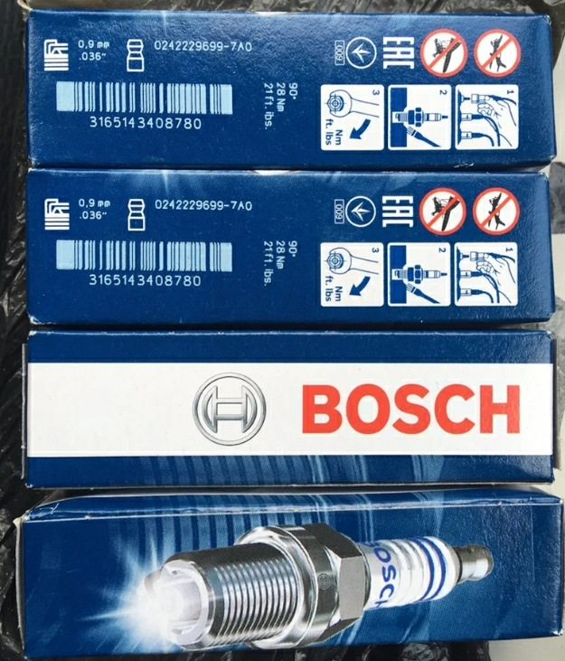 0242229699 Свеча зажигания BOSCH | Запчасти на DRIVE2