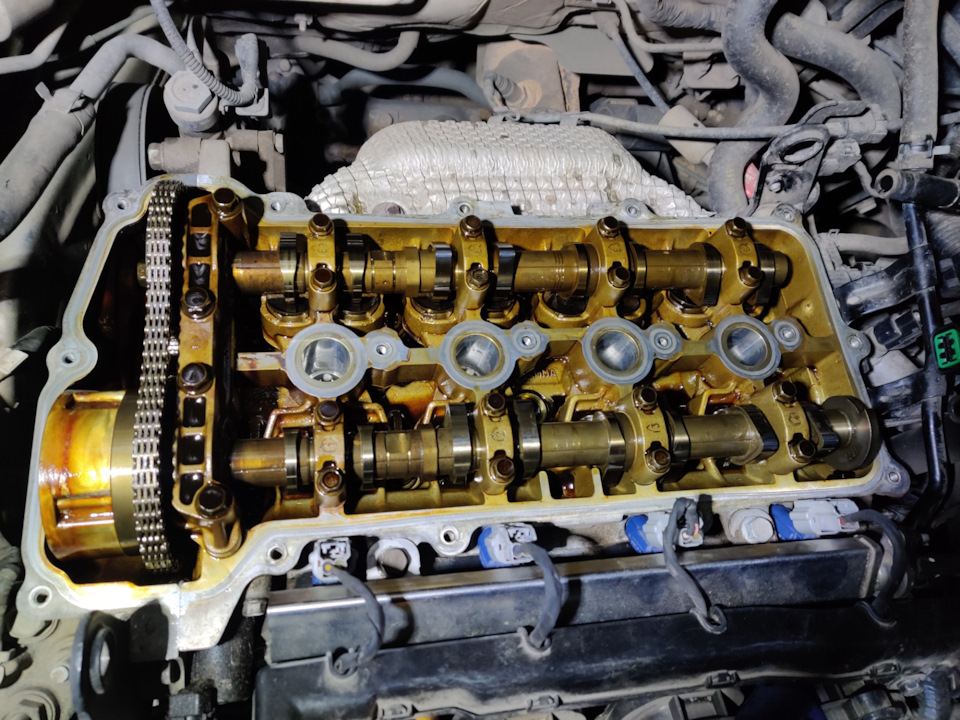 Эндоскоп в цилиндрах, пропала компрессия, плохо заводится на холодную ...