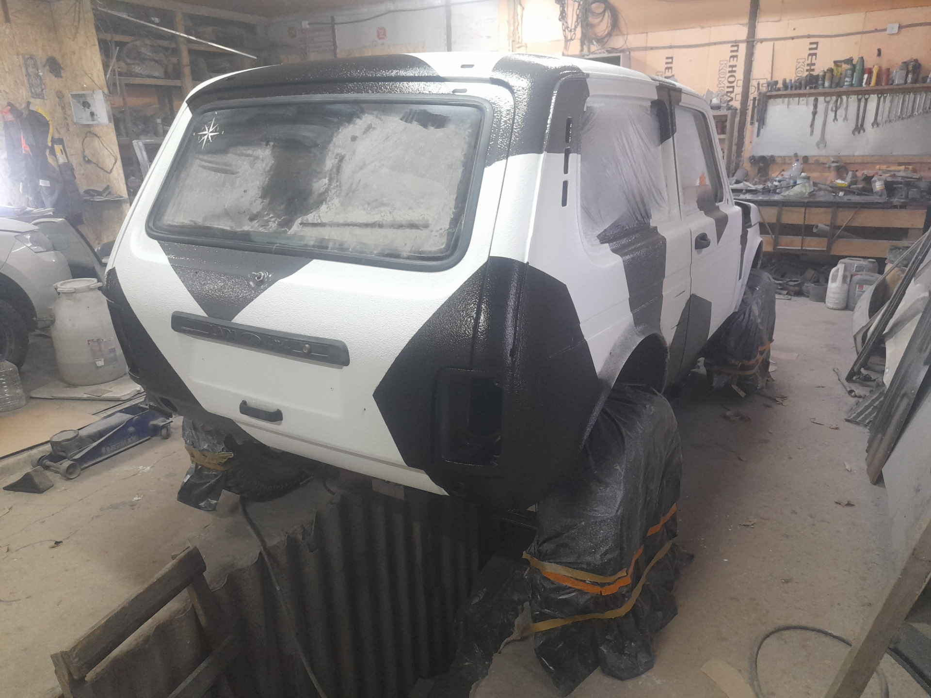 Апгрейд нивы… — Lada 4x4 3D, 1,7 л, 1997 года | стайлинг | DRIVE2