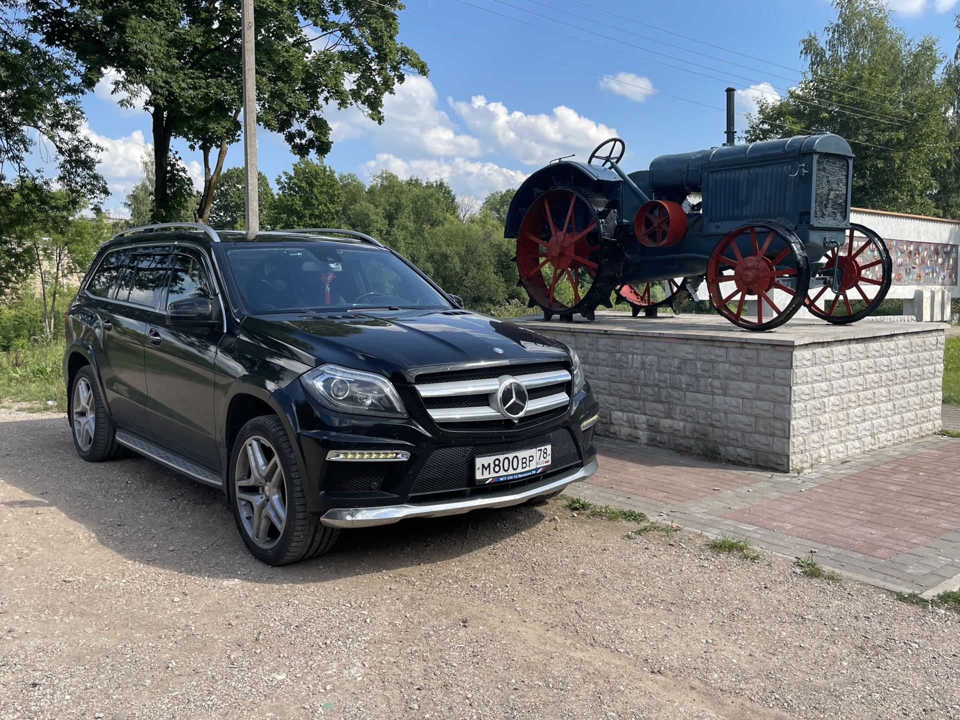 С-Петербург, Псков, Порхов — Mercedes-Benz GL-class (X166), 3 л, 2013 года  | путешествие | DRIVE2