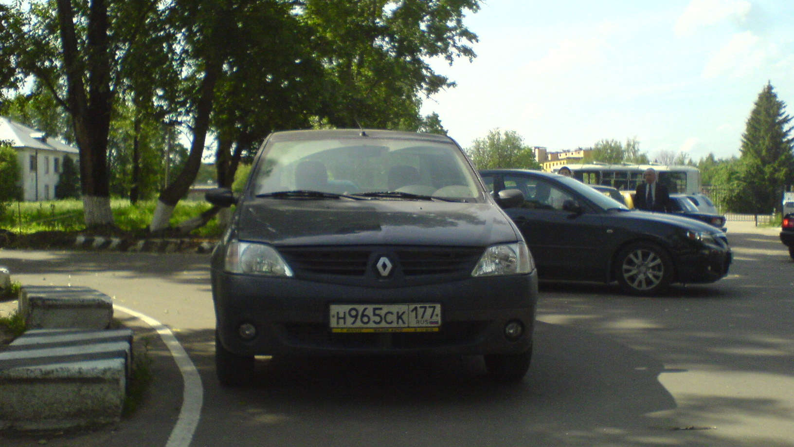 Renault Logan (1G) 1.6 бензиновый 2007 | Чёрный трудяга на DRIVE2