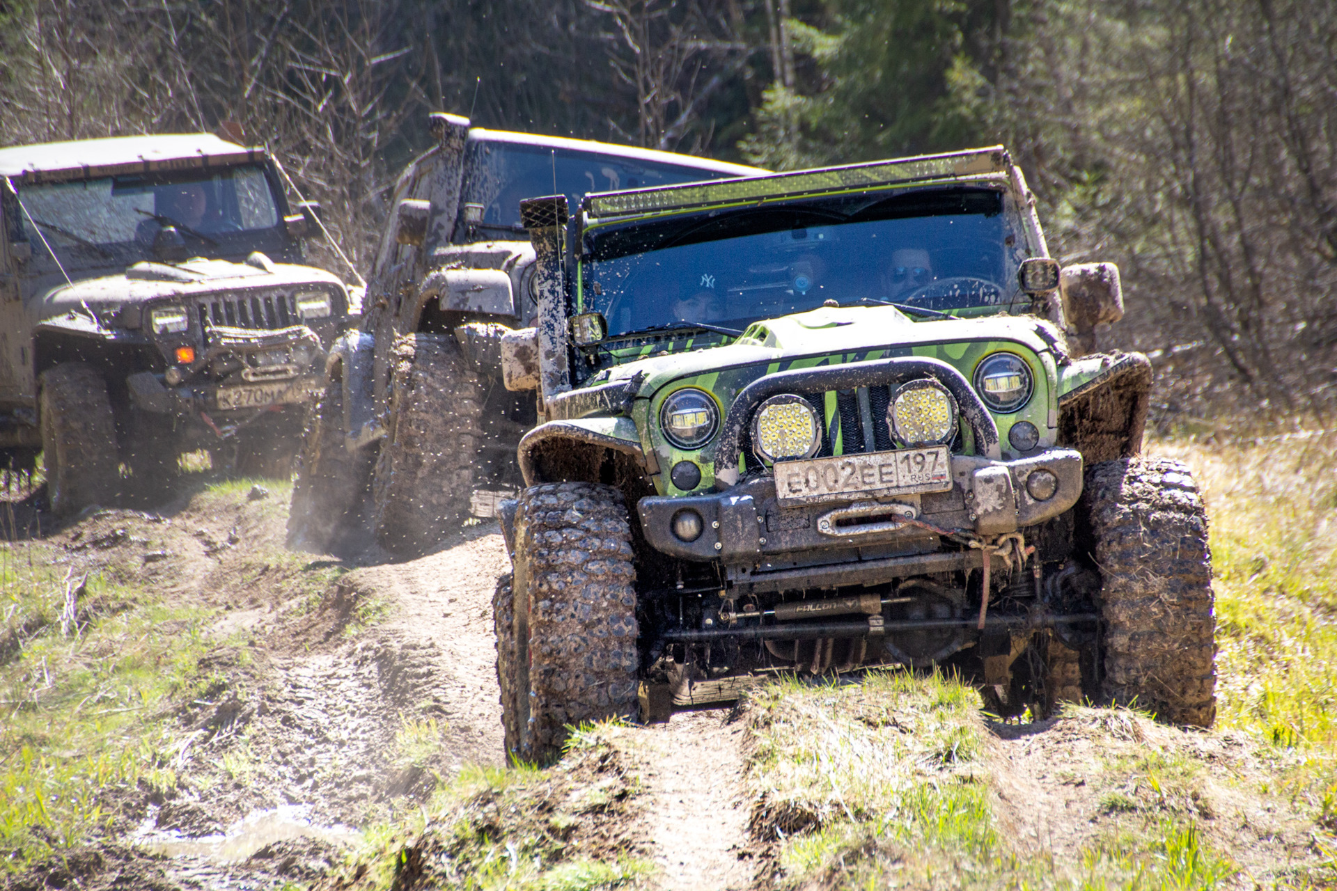 Jeep по бездорожью