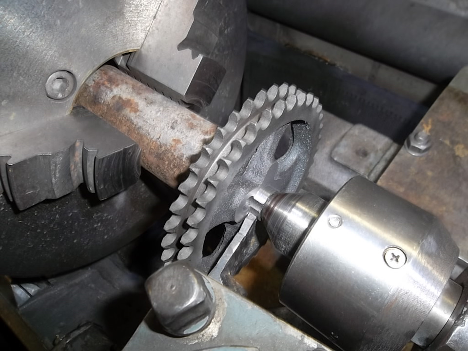 Доработка двойной звёздочки промежуточного вала ЗМЗ 409 .Подшипник ...