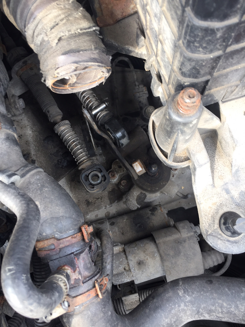 Короткая кулиса. — Skoda Octavia Mk2, 1,6 л., 2006 года | стайлинг | DRIVE2