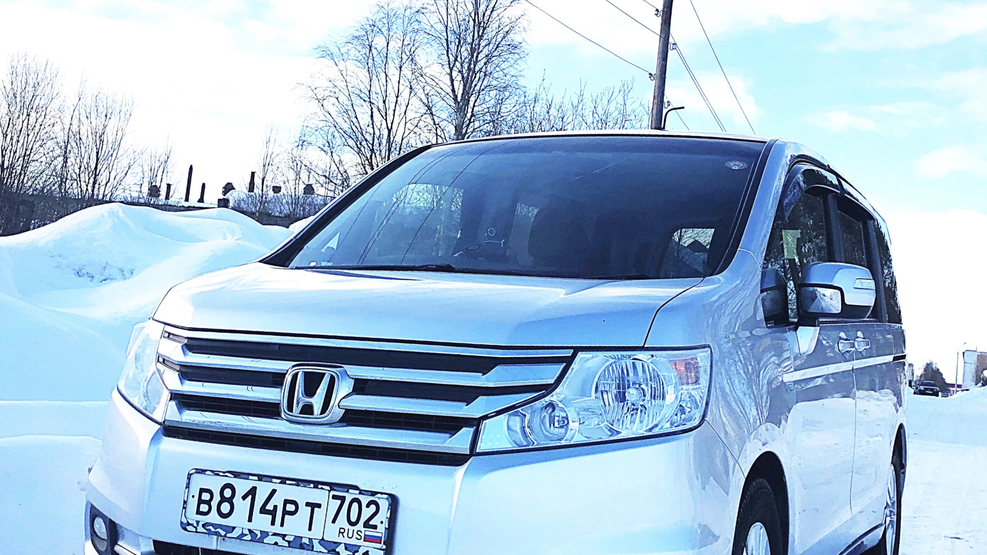 Honda Stepwgn (4G) 2.0 бензиновый 2012 | Снежинка на DRIVE2