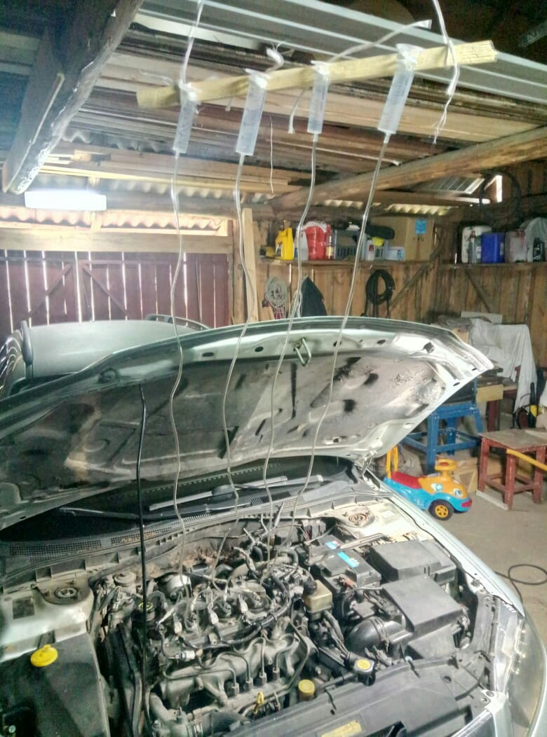 Форсы льют в обратку что делать — Mazda 6 (1G) GG, 2 л, 2002 года ...