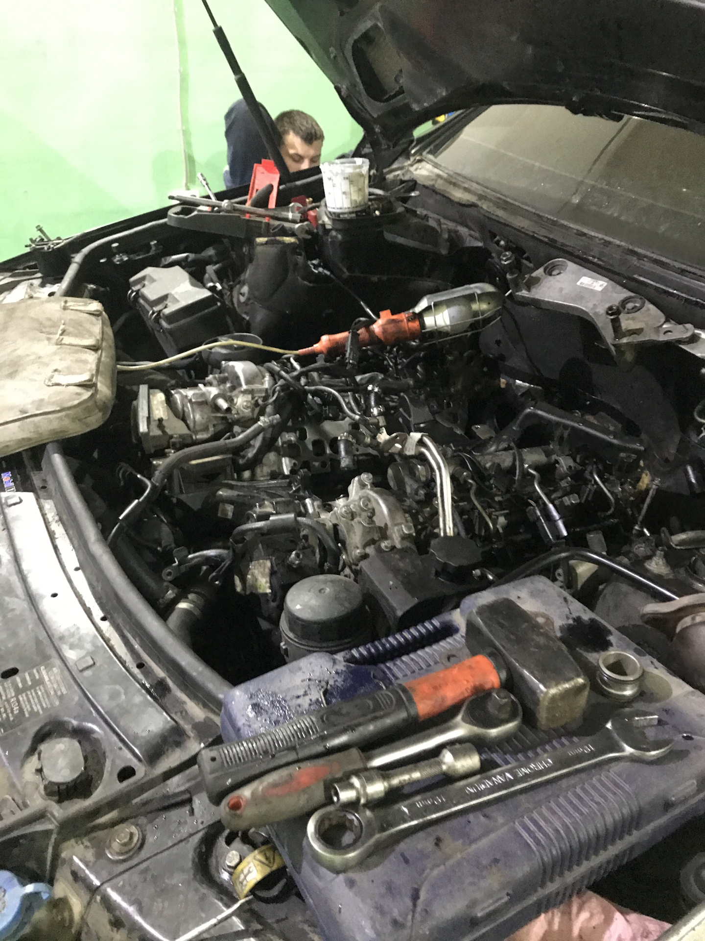 Удаление вихревых заслонок — Mercedes-Benz M-Class (W164), 3,4 л, 2008 ...