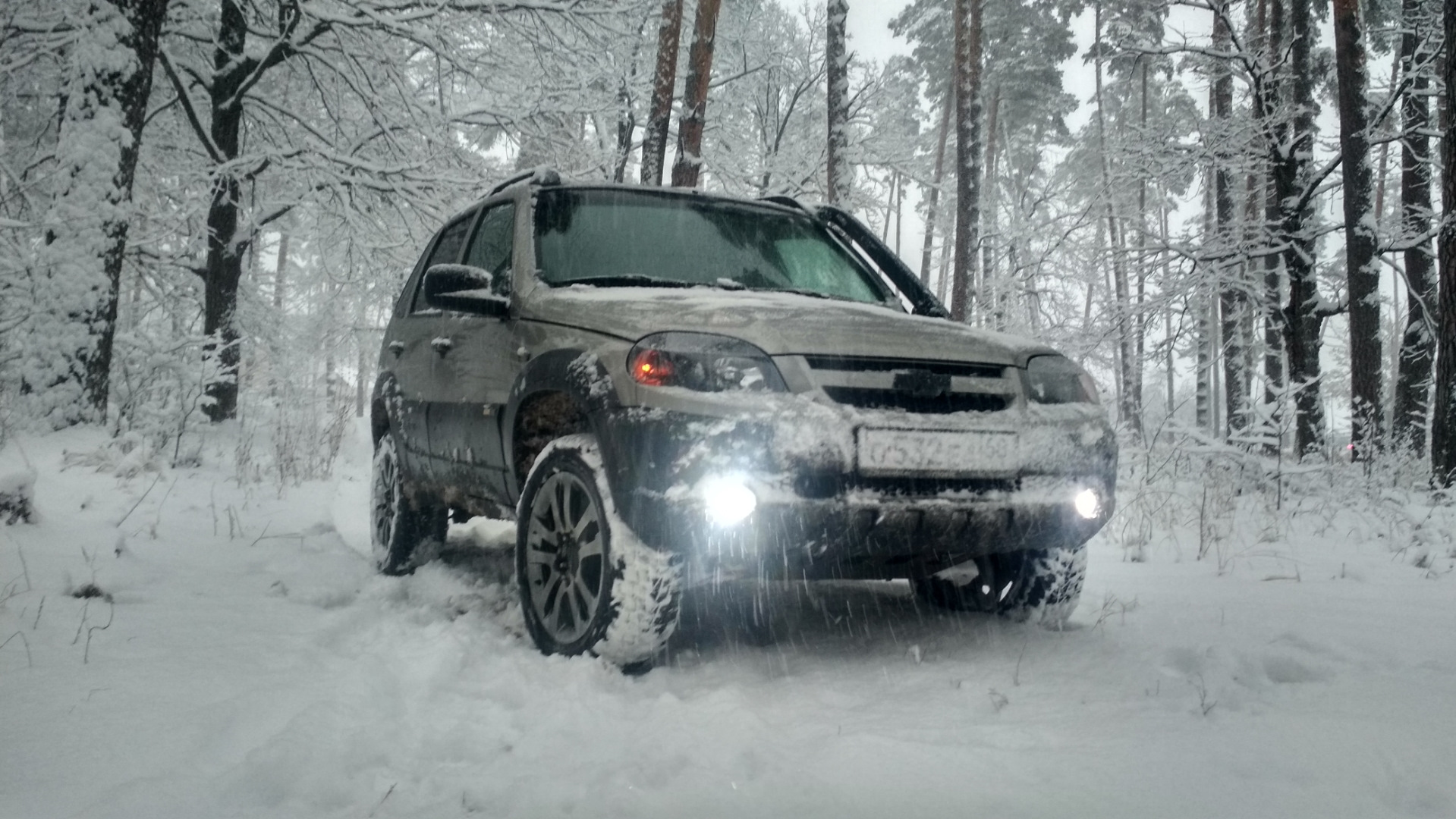 Нива шевроле в мороз. Chevrolet Niva в снегу. Шевроле Нива в зимнем лесу. Шевроле в снег. Нива Шевроле снег оффроад.