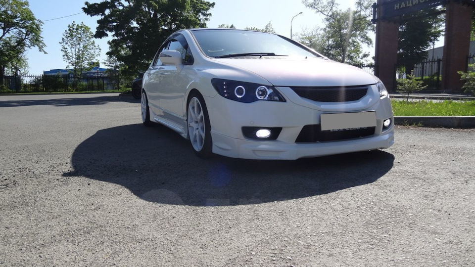 Тормоза от Accord'a и провал педали в начале. — Honda Civic 4D (8G), 1 ...