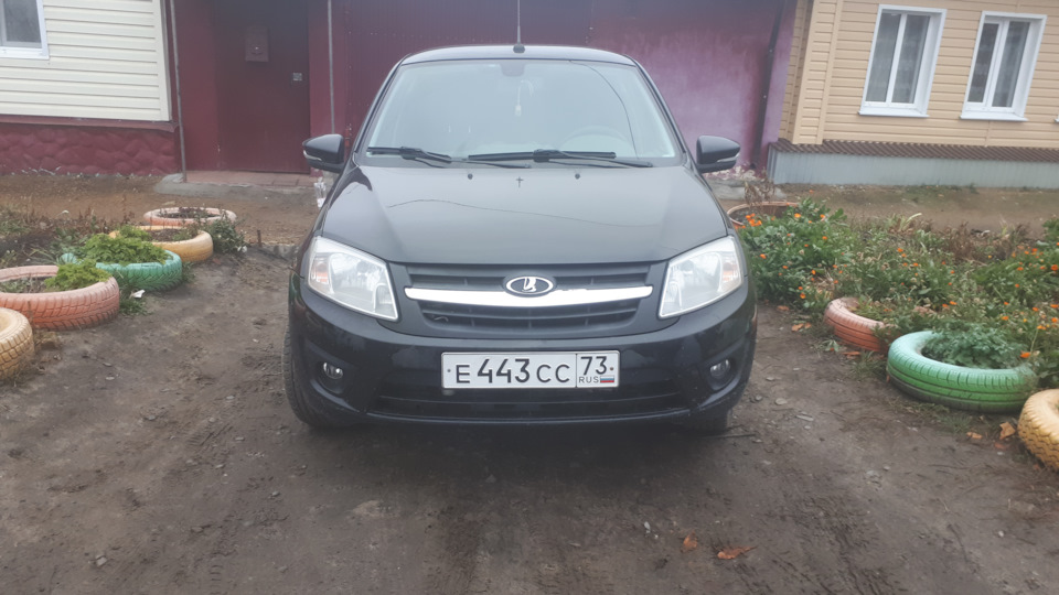 Брелок сигналки + выкидной ключ. Ч.1 — Lada Гранта Лифтбек (1G), 1,6 л ...