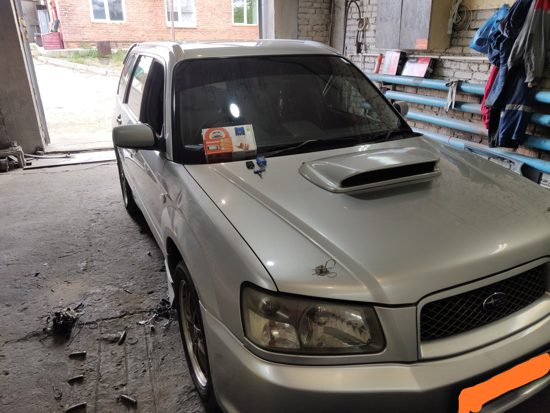 Моргает eco на subaru forester sg5