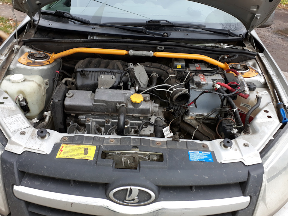 Замена гидрокорректора фар Гранта — Lada Гранта, 1,6 л, 2013 года ...