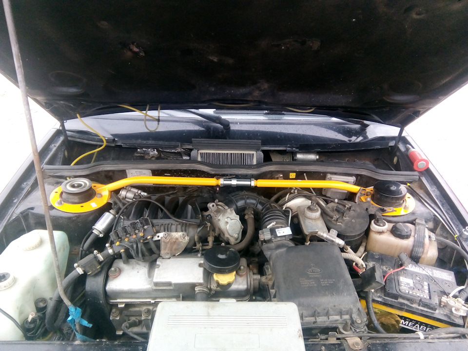 Установка распорки — LADA 2114, 1,6 л., 2011 года | тюнинг | DRIVE2