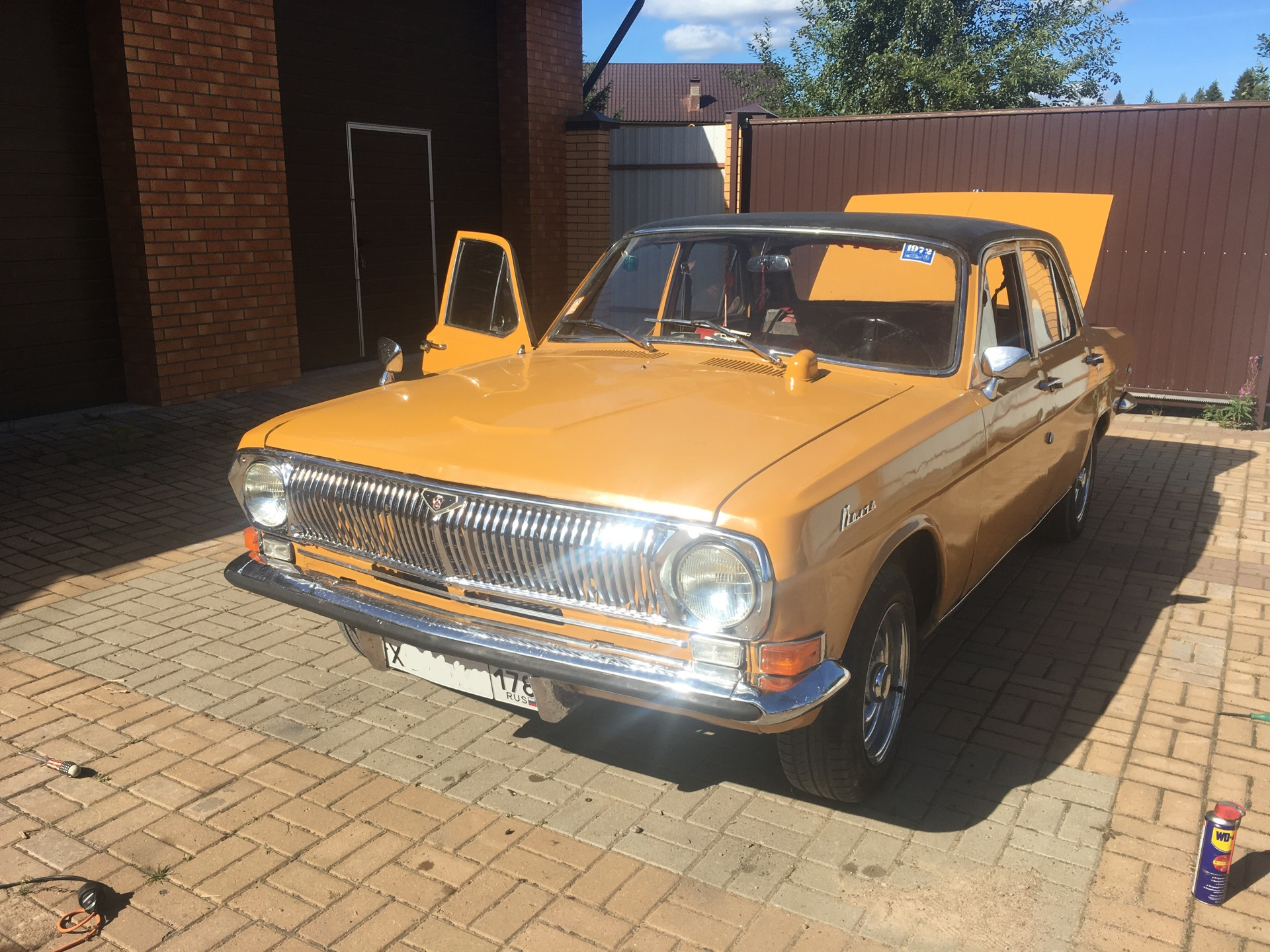 Подфарники на месте. — ГАЗ 24, 2,5 л, 1972 года | своими руками | DRIVE2