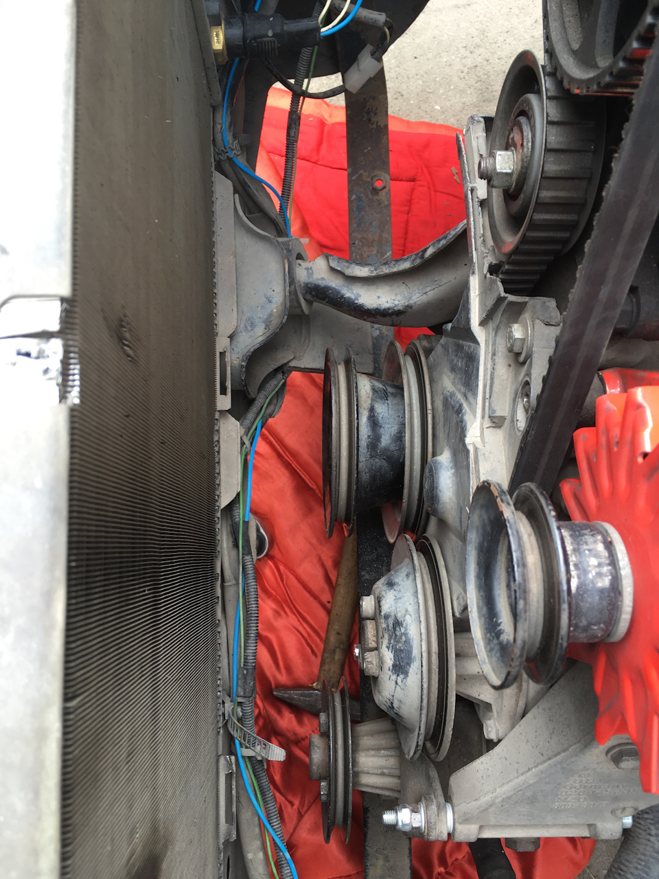 Январь ч.1 Установка реперного диска от Ваз 2110 на Ауди 80. — Audi 80 ...