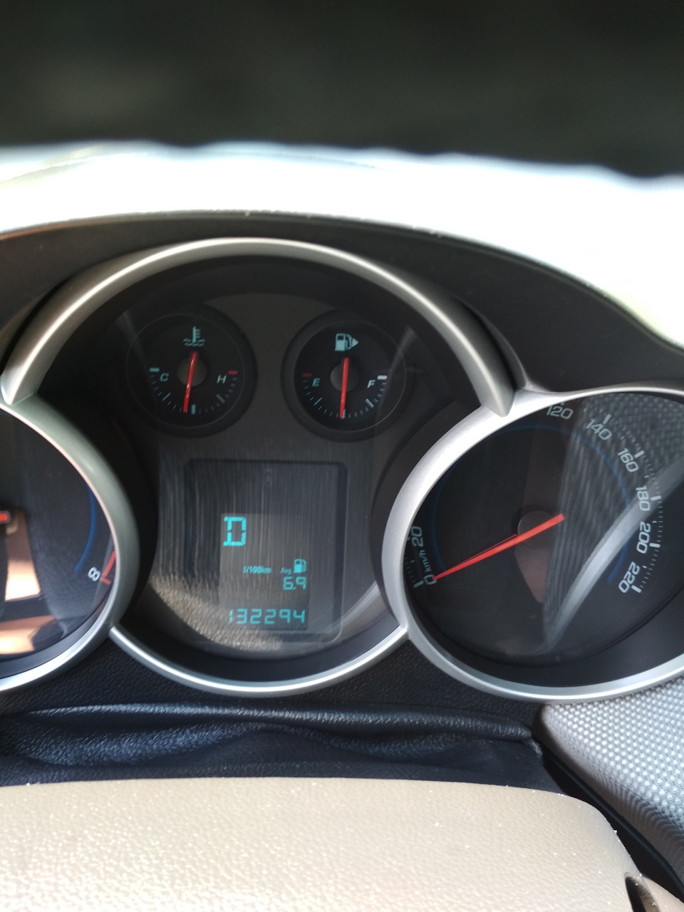 МСК-Севастополь. Расход, впечатления и мелочи — Chevrolet Cruze (1G), 1 ...