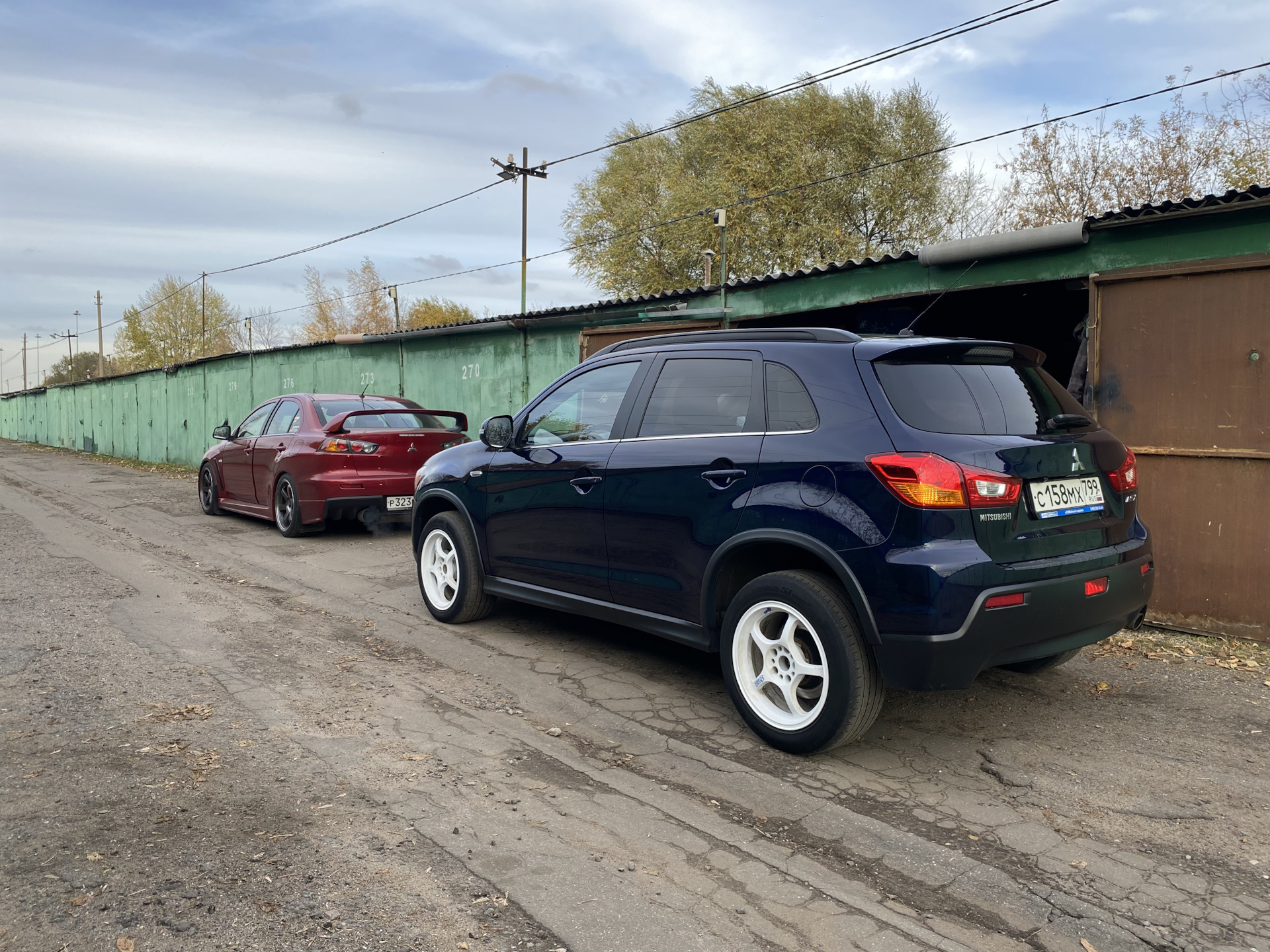Масло/ топливный фильтр/ колёса — Mitsubishi ASX, 2 л, 2012 года ...