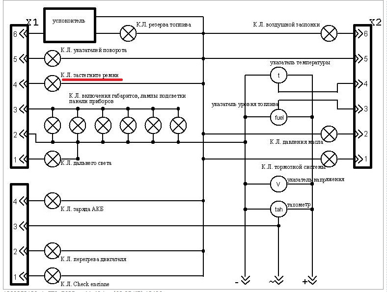 Щиток приборов схема подключения. Схема приборной панели 2141. Схема приборки Москвич 2141.