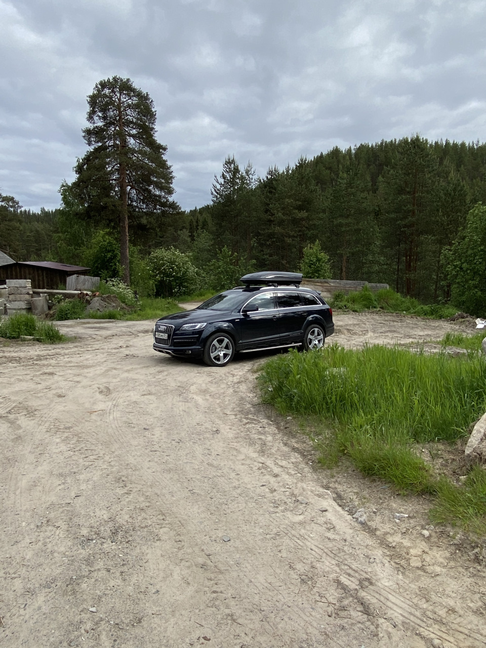 Любовь и голуби, все помнят замечательный фильм? — Audi Q7 (1G), 3,6 л,  2007 года | путешествие | DRIVE2