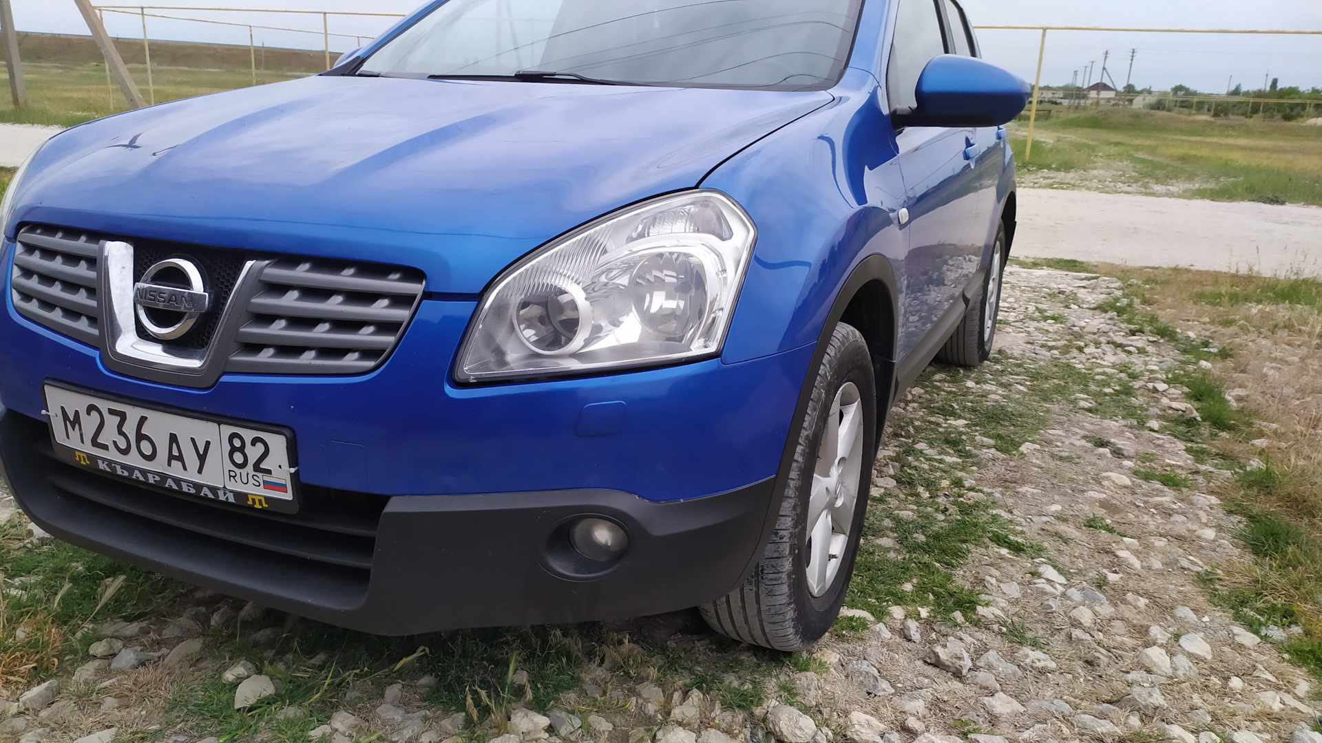 Nissan Qashqai (1G) 2.0 бензиновый 2009 | Ярко синий, 2.0 CVT на DRIVE2