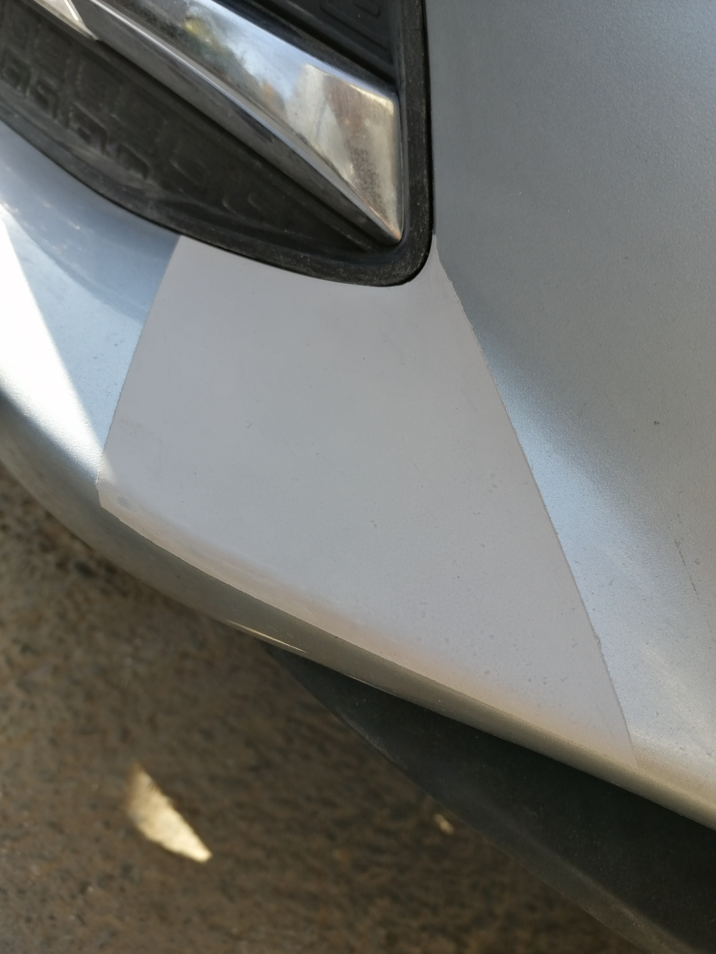 Трещина в бампере. — Geely Emgrand 7, 1,8 л, 2018 года | своими руками ...