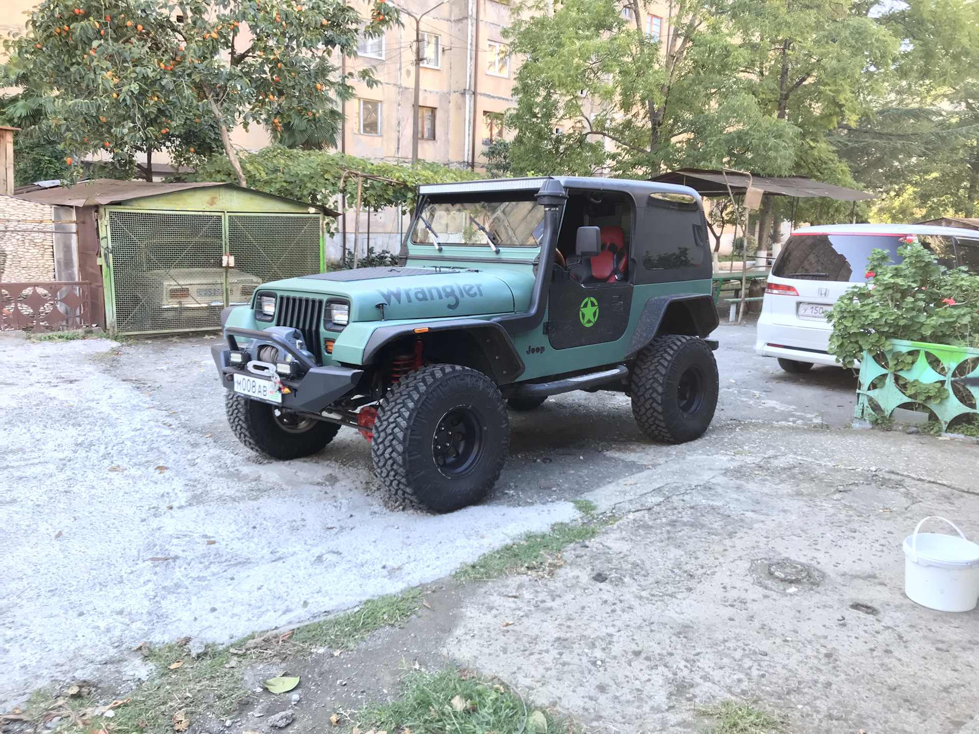 Wrangler YJ без дверей