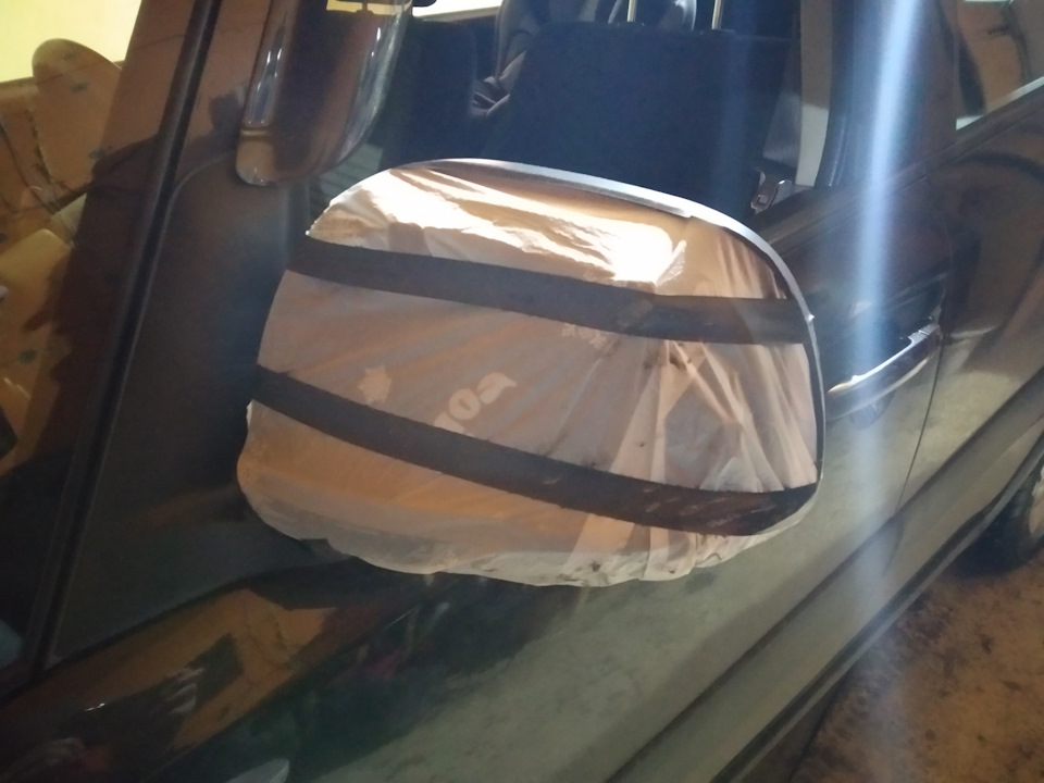 Накладка наружного зеркала. Установка — Suzuki SX4 (1G), 1,6 л, 2010 ...