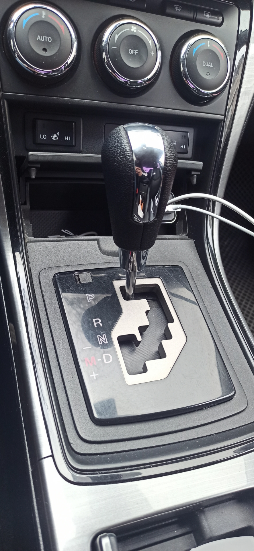 Ручка АКПП — Mazda 6 (2G) GH, 2 л, 2010 года | стайлинг | DRIVE2