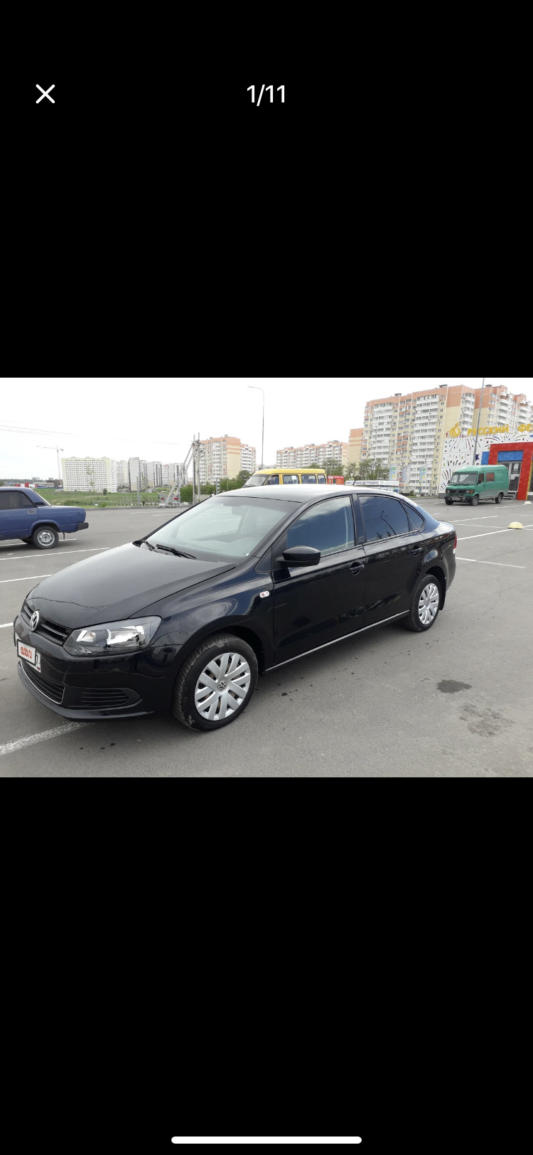 Битый был, но живет дальшее… — Volkswagen Polo Sedan, 1,6 л, 2011 года |  встреча | DRIVE2