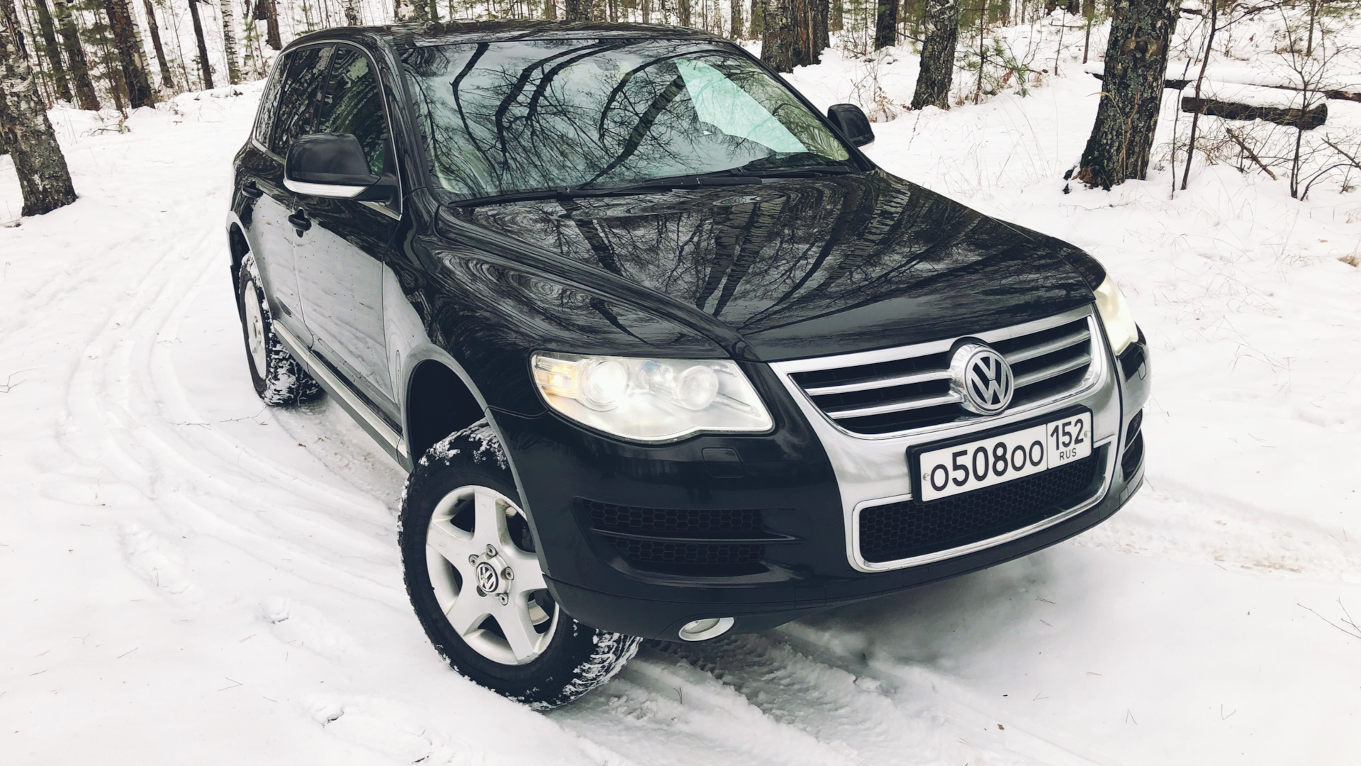 Продажа Volkswagen Touareg (1G) 2008 (бензин, АКПП) — с историей  обслуживания — DRIVE2.RU