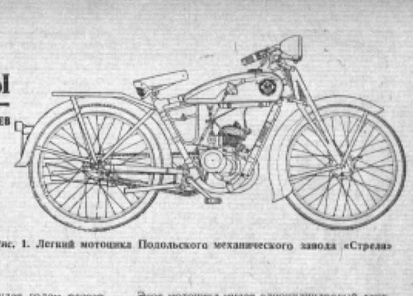 А существовали ли советские довоенные мотовелосипеды и легкие мотоциклы ...