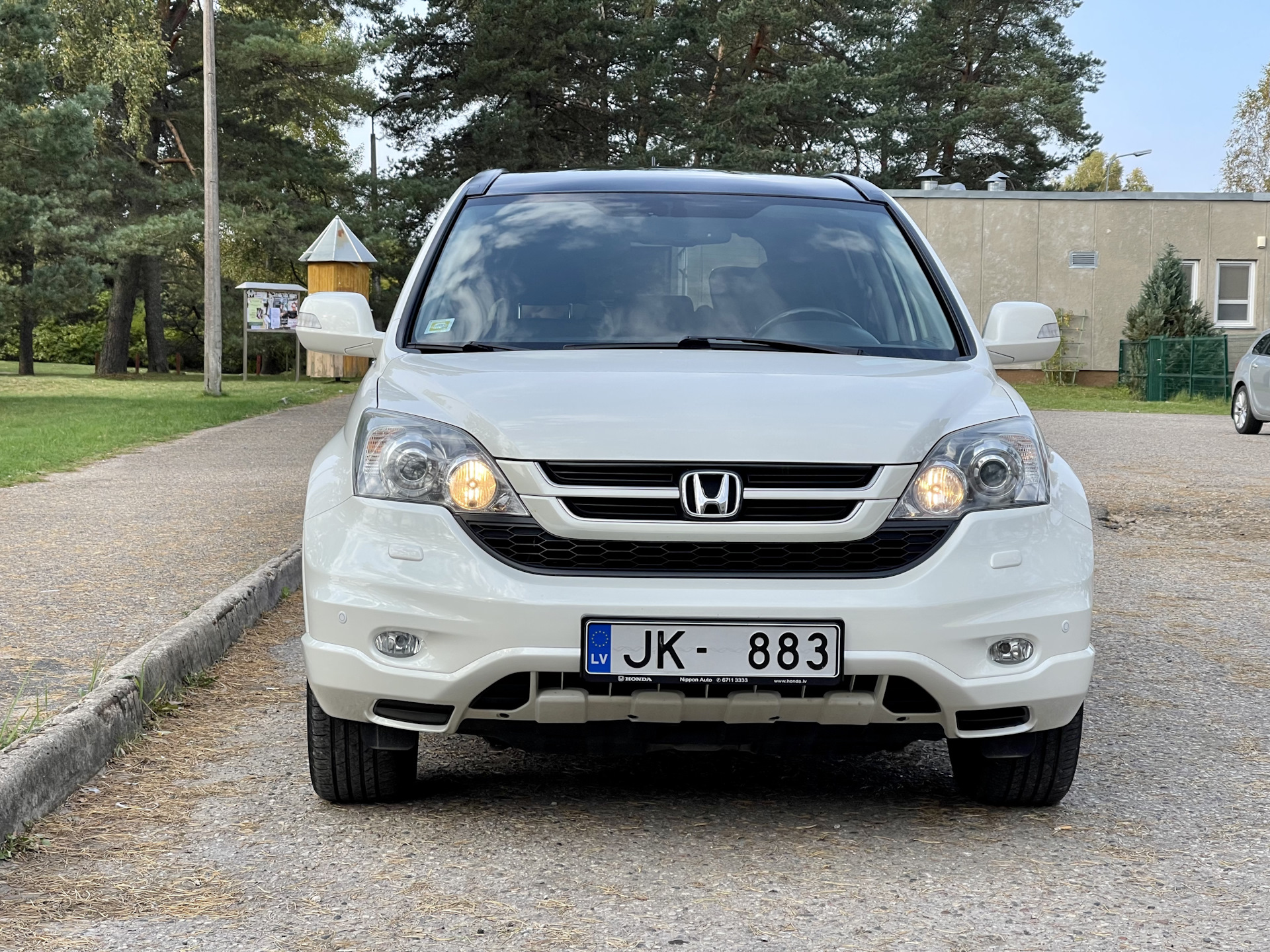 ДХО — американский свет или дальний в пол накала. — Honda CR-V (RE), 2,2 л,  2010 года | стайлинг | DRIVE2