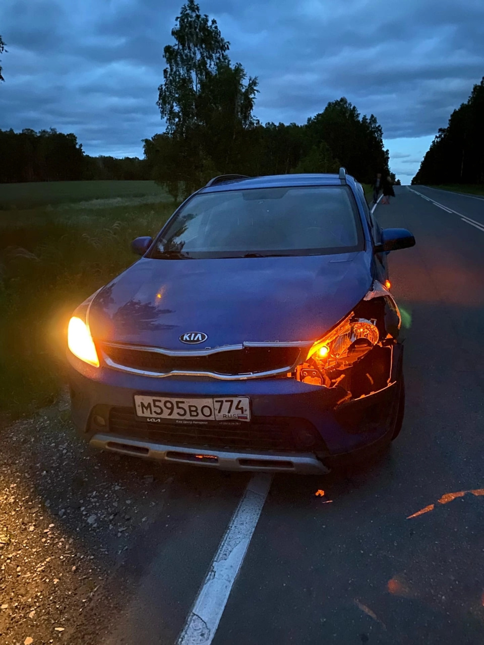 21.06.2022 — KIA Rio X-Line, 1,4 л, 2018 года | кузовной ремонт | DRIVE2