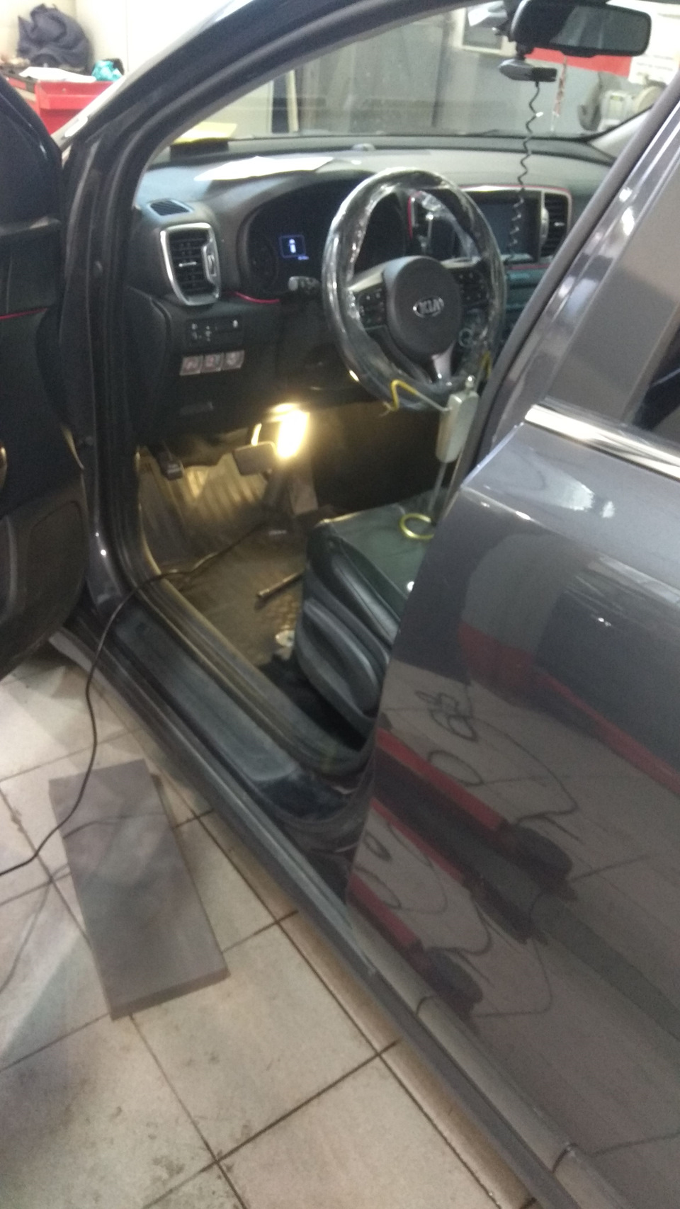 Стук в руле — KIA Sportage (4G), 2 л, 2016 года | визит на сервис | DRIVE2