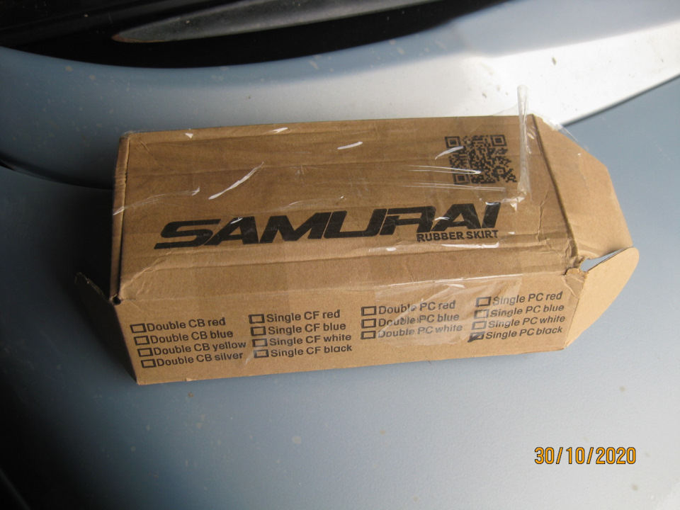 Резиновая губа на низ бампера самурай — Lada 21103, 1,5 л, 2004 года ...