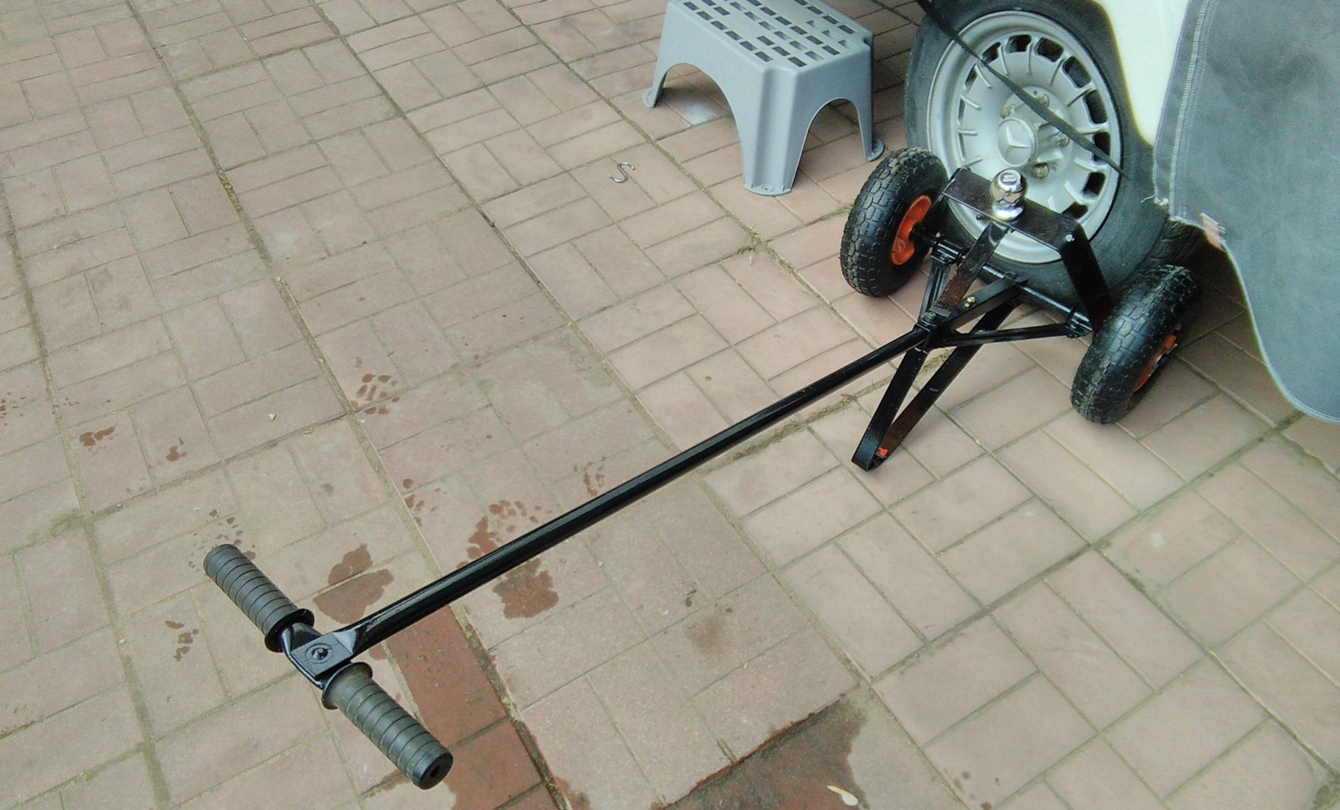 Ручная тележка для перемещения прицепа — Jeep Wrangler (JK), 3,8 л ...